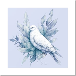 White Dove Posters and Art